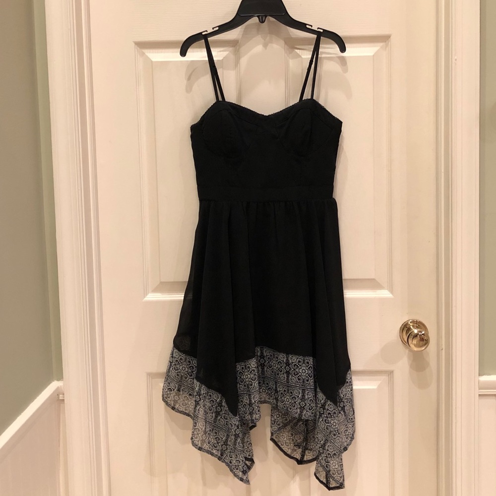American Eagle Black Flowy Dress